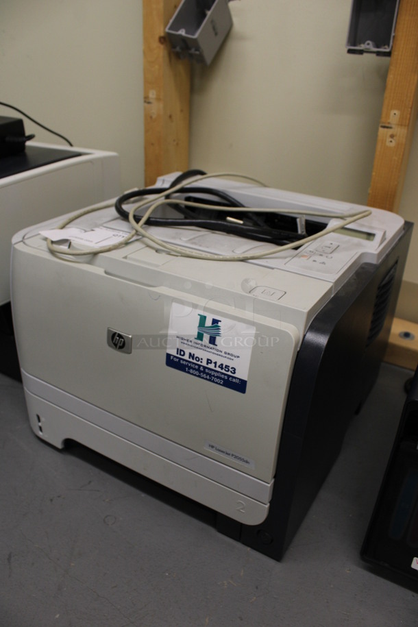 HP LaserJet P2055dn Countertop Printer. 14x15x10.5. (Basement: Room 019) - Image 3 of 4