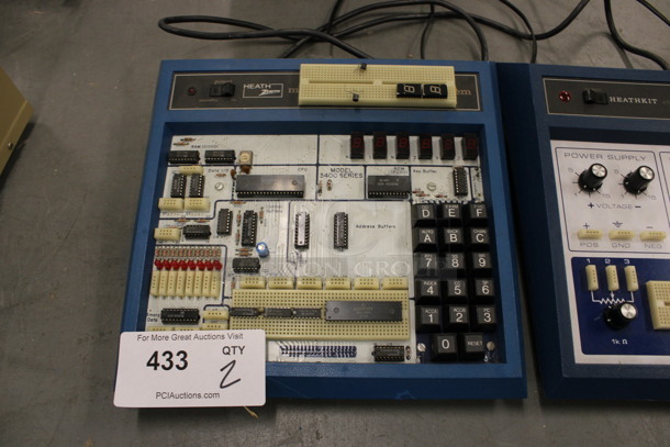 2 Heathkit Electronic Design Simulators Including Model ET-3100 and ETM-3400-A. 12x12x3. 2 Times Your Bid! (Basement: Room 019) - Image 2 of 6