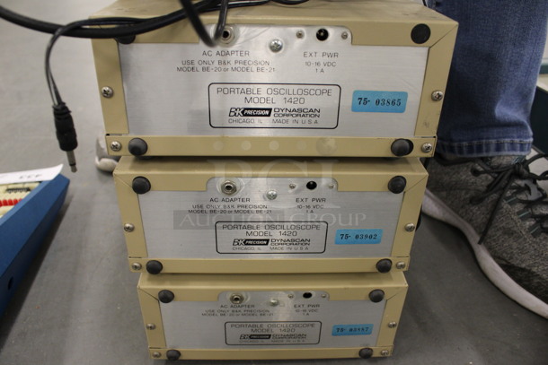 3 BK Precision Model 1420 Oscilloscopes. 9x10x3.5. 3 Times Your Bid! (Basement: Room 019) - Image 5 of 5