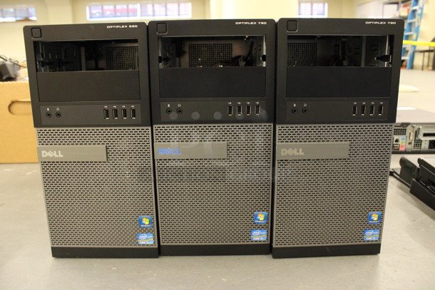 3 Dell Optiplex Computer Towers. 7x16.5x14. 3 Times Your Bid! (Basement: Room 019) - Image 4 of 5