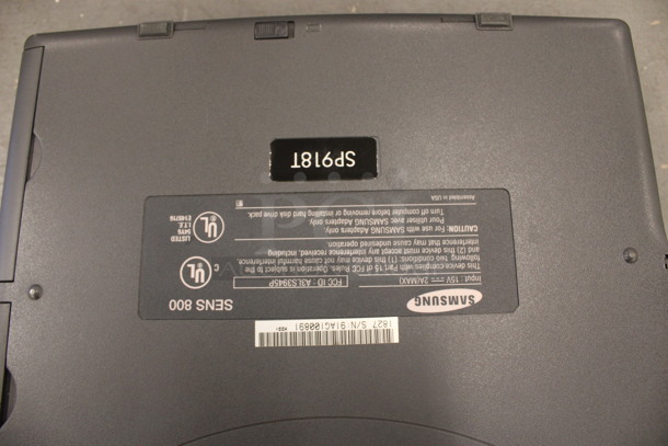 Samsung Sens 800 10.5" Laptop in Soft Laptop Case. 16x12x5. (Basement: Room 019) - Image 4 of 5