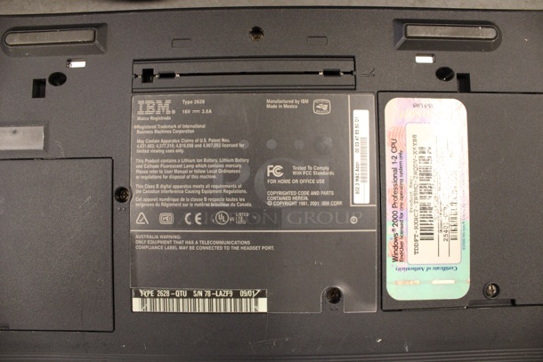 IBM 2628 12" Laptop in Soft Laptop Case. 16x12x5. (Basement: Room 019) - Image 4 of 6