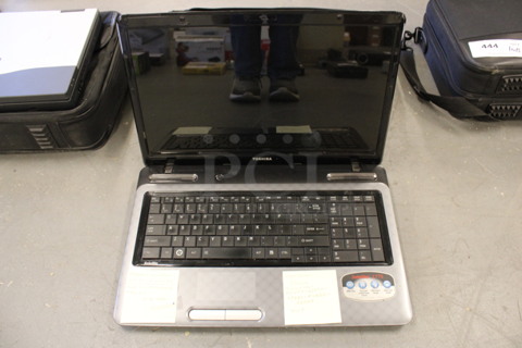 Toshiba Satellite L775D-S7107 17" Laptop in Soft Laptop Case. 17x13x5. (Basement: Room 019)