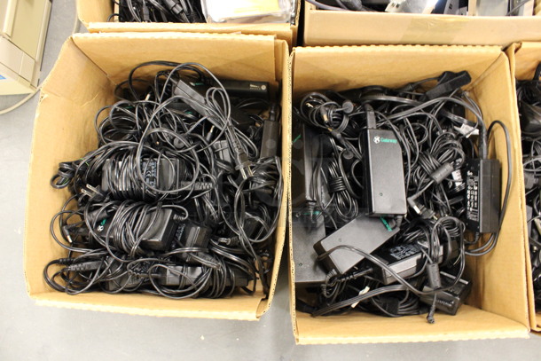 ALL ONE MONEY! Lot of 7 Boxes of Various Chargers and Cords! (Basement: Room 019) - Image 2 of 6