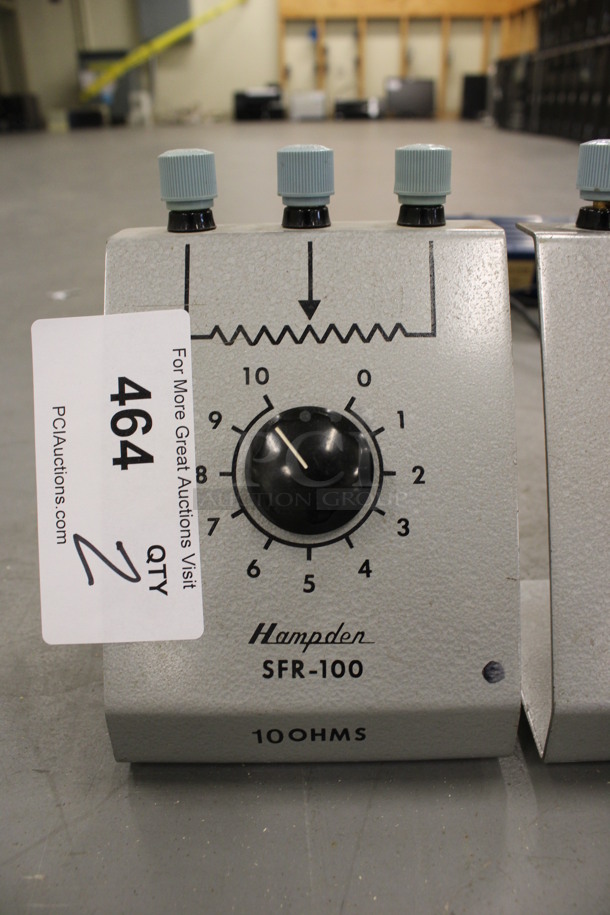 2 Hampden Model SFR-100 10 Ohm Units. 5x4x7. 2 Times Your Bid! (Basement: Room 019) - Image 3 of 4