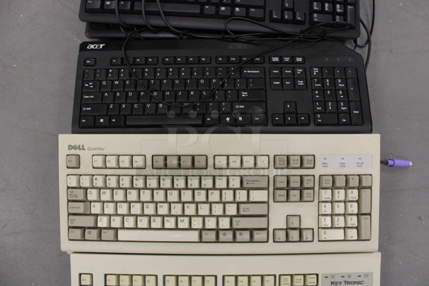 ALL ONE MONEY! Lot of 13 Various Keyboards! Includes 18x7x1. (Basement: Room 019) - Image 3 of 5