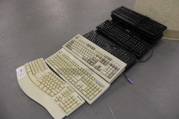 ALL ONE MONEY! Lot of 13 Various Keyboards! Includes 18x7x1. (Basement: Room 019) - Image 5 of 5