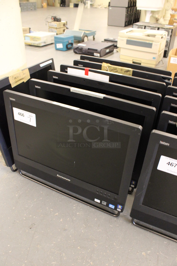7 Lenovo ThinkCentre M92z 20" Computer Monitors. 7 Times Your Bid! (Basement: Room 019) - Image 2 of 8