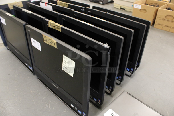 6 Lenovo ThinkCentre M92z 20" Computer Monitors. 6 Times Your Bid! (Basement: Room 019) - Image 3 of 7
