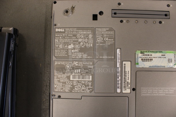 6 Dell Model PP05L D600 14" Laptops w/ 5 Chargers. 6 Times Your Bid! (Basement: Room 019) - Image 10 of 12