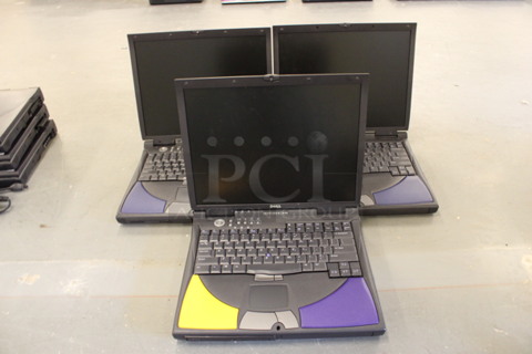 3 Dell Model PA-6/PP01X 15" Laptops w/ 3 Chargers. 3 Times Your Bid! (Basement: Room 019)