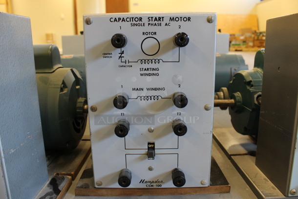 3 Hampden Model CSM-100 Capacitor Start Motors. 12x14x10.5. 3 Times Your Bid! (Basement: Room 019) - Image 3 of 6