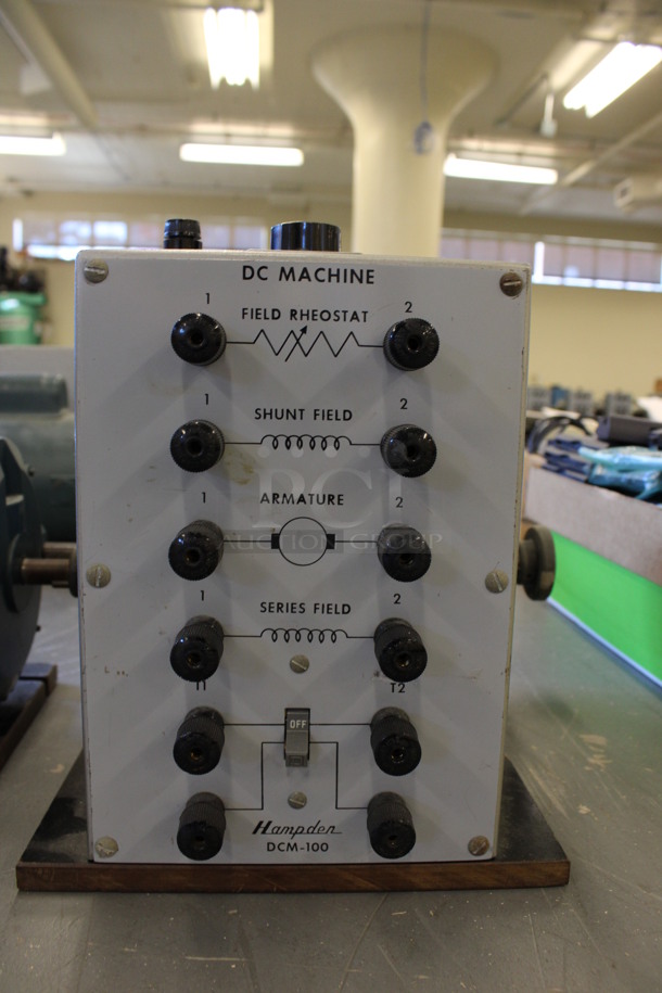 3 Hampden Model DCM-100 DC Machine Motors. 13x14x10.5. 3 Times Your Bid! (Basement: Room 019) - Image 4 of 7