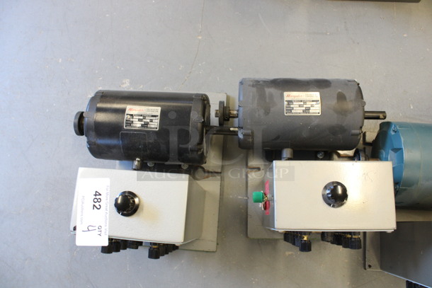 4 Hampden Model DCG-100 DC Generator Motors. 13x14x10.5. 4 Times Your Bid! (Basement: Room 019) - Image 6 of 11