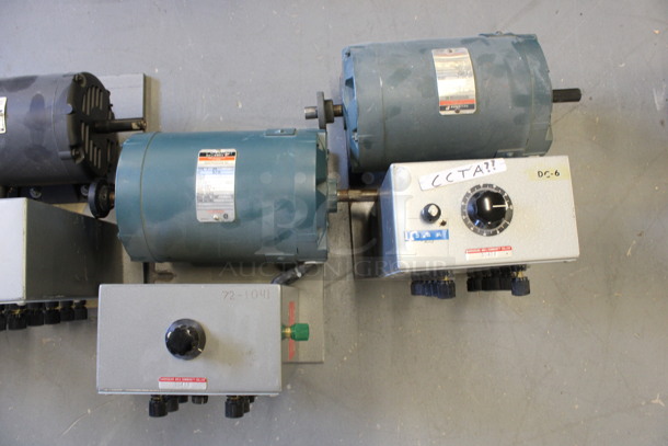 4 Hampden Model DCG-100 DC Generator Motors. 13x14x10.5. 4 Times Your Bid! (Basement: Room 019) - Image 9 of 11