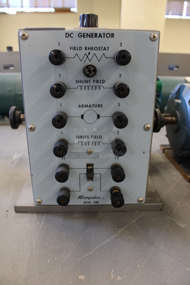 3 Hampden Model DCG-100 DC Generator Motors. 13x14x10.5. 3 Times Your Bid! (Basement: Room 019) - Image 2 of 9
