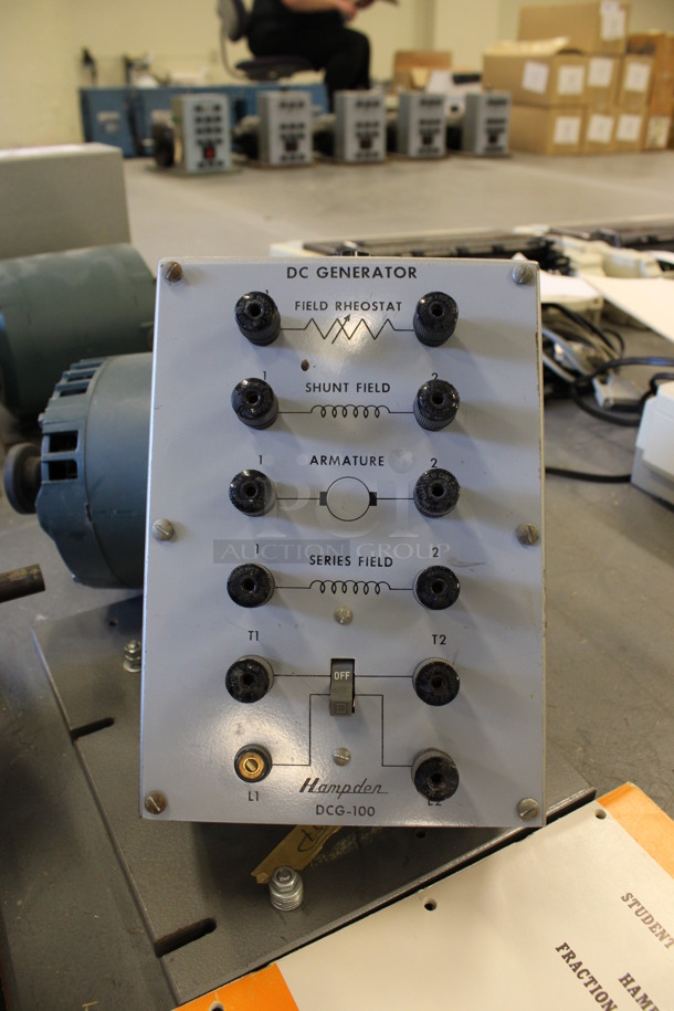 3 Hampden Model DCG-100 DC Generator Motors. 13x14x10.5. 3 Times Your Bid! (Basement: Room 019) - Image 4 of 9