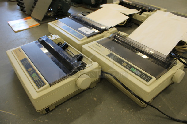 3 Panasonic Model KX-P1150 Countertop Multi Model Printer Typewriters. 17x12x5.5. 3 Times Your Bid! (Basement: Room 019) - Image 5 of 5
