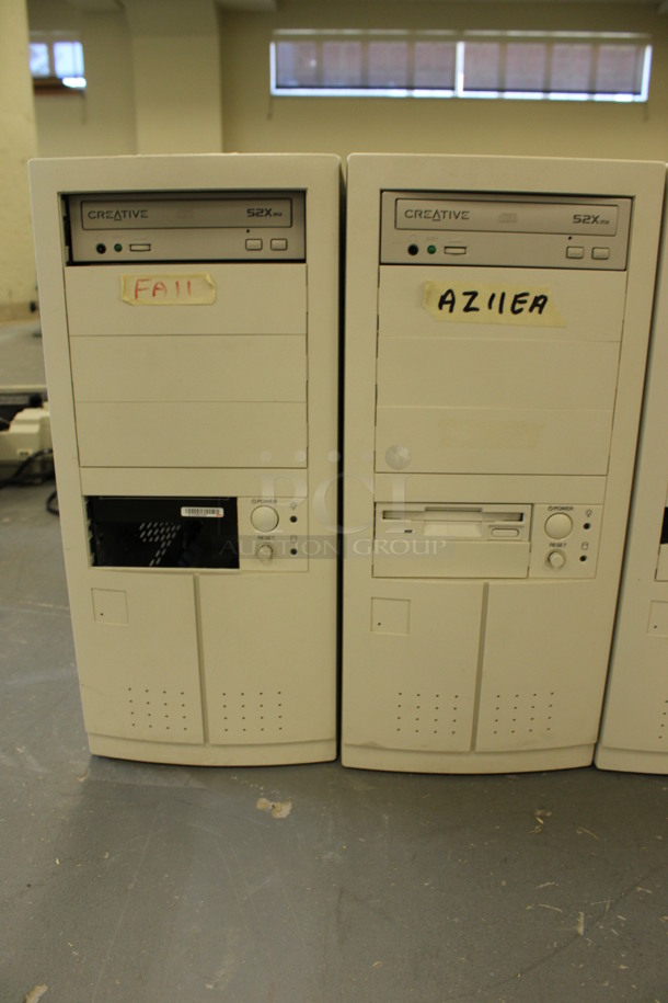 8 Computer Towers. 7.5x19x17. 8 Times Your Bid! (Basement: Room 019) - Image 3 of 8