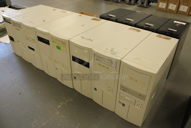 8 Computer Towers. 7.5x19x17. 8 Times Your Bid! (Basement: Room 019) - Image 7 of 8