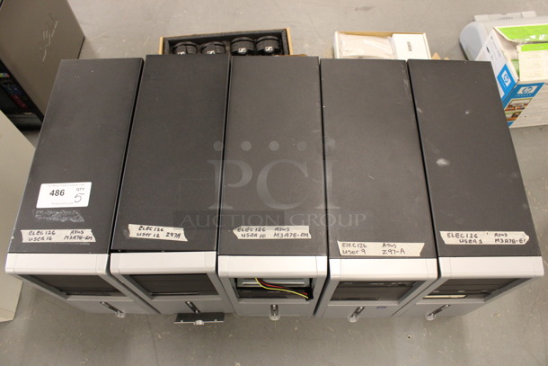 5 Computer Towers. 7.5x19x17. 5 Times Your Bid! (Basement: Room 019) - Image 5 of 6