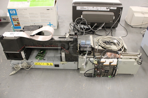ALL ONE MONEY! Lot of 2 Printers For Parts. 19x11x10, 16x13x10. (Basement: Room 019) - Image 1 of 5