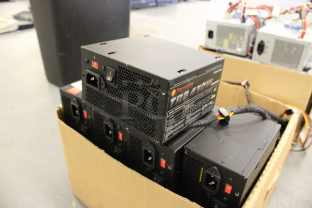 ALL ONE MONEY! Lot of 9 Thermaltake TR2 430W Power Supplies! 5.5x3.5x6. (Basement: Room 019) - Image 2 of 4