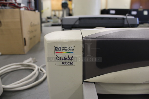 Hewlett Packard HP Deskjet 895Cse Countertop Printer. 17x13x7. (Basement: Room 019) - Image 6 of 6