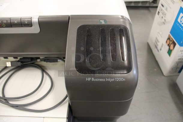 HP Business Inkjet 1200n Countertop Printer. 19x16x10.5. (Basement: Room 019) - Image 4 of 5