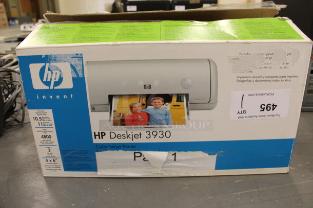 IN ORIGINAL BOX! HP Deskjet 3930 Countertop Printer. 16x10x5.5. (Basement: Room 019) - Image 4 of 4