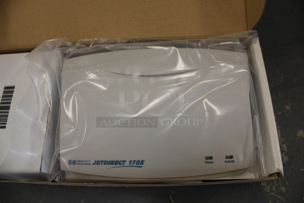 BRAND NEW IN BOX! HP Hewlett Packard Jetdirect 170X External Print Server. 7x4.5x1.5. (Basement: Room 019) - Image 2 of 4