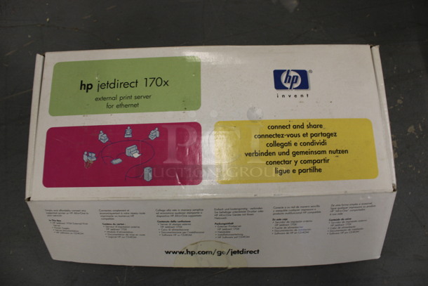 BRAND NEW IN BOX! HP Hewlett Packard Jetdirect 170X External Print Server. 7x4.5x1.5. (Basement: Room 019) - Image 4 of 4