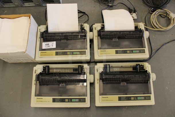 4 Panasonic Model KX-P1150 Countertop Multi Model Printer Typewriters. Comes w/ Box of Paper. 17x12x5.5. 4 Times Your Bid! (Basement: Room 019) - Image 1 of 7