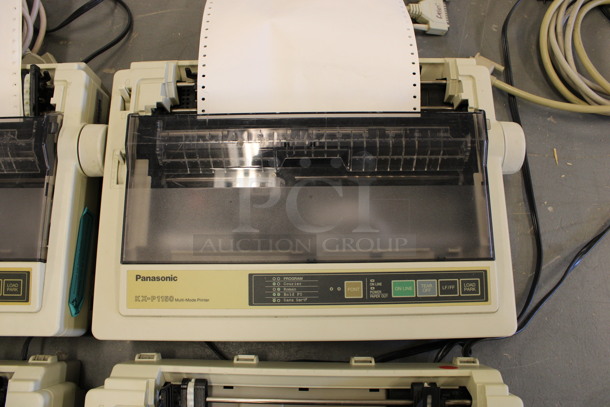 4 Panasonic Model KX-P1150 Countertop Multi Model Printer Typewriters. Comes w/ Box of Paper. 17x12x5.5. 4 Times Your Bid! (Basement: Room 019) - Image 4 of 7