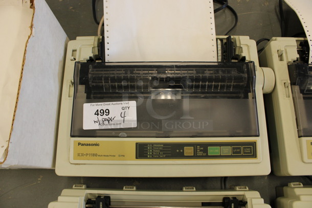 4 Panasonic Model KX-P1150 Countertop Multi Model Printer Typewriters. Comes w/ Box of Paper. 17x12x5.5. 4 Times Your Bid! (Basement: Room 019) - Image 5 of 7