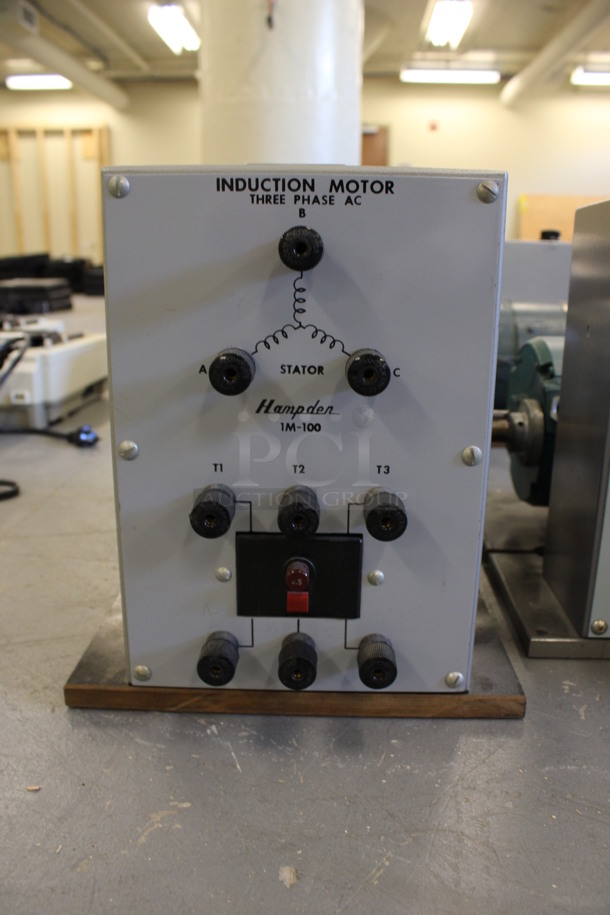 3 Hampden Model 1M-100 Induction Motors. 13x14x10.5. 3 Times Your Bid! (Basement: Room 019) - Image 2 of 6