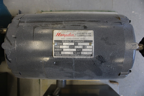 4 Hampden Model DCM-100 DC Motors. 13x14x10.5. 4 Times Your Bid! (Basement: Room 019) - Image 7 of 11