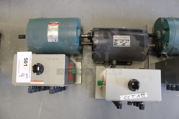 4 Hampden Model DCM-100 DC Motors. 13x14x10.5. 4 Times Your Bid! (Basement: Room 019) - Image 9 of 11