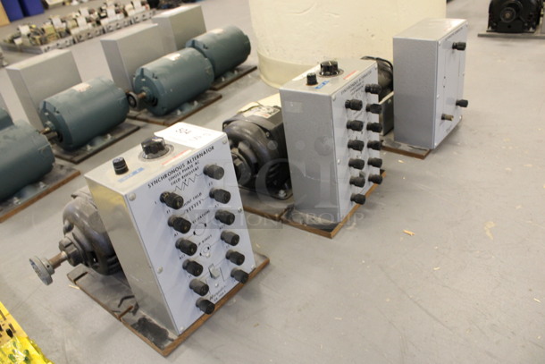 3 Hampden Motors; 2 Model SA-100-1 Synchronous Alternator and 1 Model AG-100 Automotive Generator. 13x14x10.5. 3 Times Your Bid! (Basement: Room 019) - Image 2 of 9