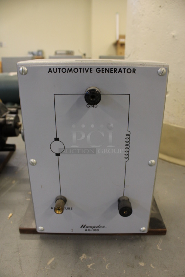 3 Hampden Motors; 2 Model SA-100-1 Synchronous Alternator and 1 Model AG-100 Automotive Generator. 13x14x10.5. 3 Times Your Bid! (Basement: Room 019) - Image 7 of 9