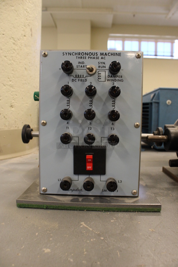 5 Hampden Motors; 4 Model WRM-100-3 Wound Rotor and 1 Model Synchronous Machine. 13x14x10.5. 5 Times Your Bid! (Basement: Room 019) - Image 4 of 11