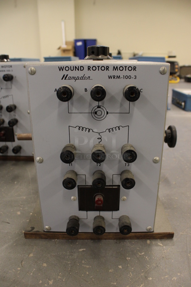 5 Hampden Motors; 4 Model WRM-100-3 Wound Rotor and 1 Model Synchronous Machine. 13x14x10.5. 5 Times Your Bid! (Basement: Room 019) - Image 8 of 11