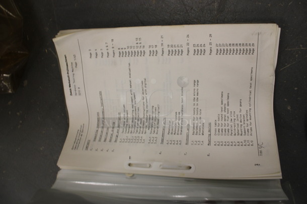 Zwick & Co Model Z 323 Metal Countertop Hardness Testing Machine w/ Cover. 16x14x22. (Basement: Room 019) - Image 6 of 9