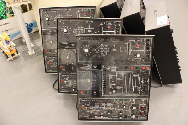 3 Lab-Volt AA634 Angular Position Control Trainers. 14.5x5x17.5. 3 Times Your Bid! (Basement: Room 019)