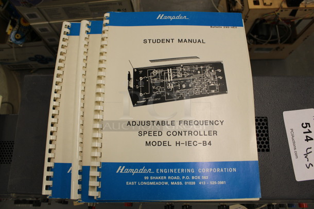 4 Hampden Model H-IEC-4/H-IEC-B4 Adjustable Frequency Speed Controllers. 19x9x7.5. 4 Times Your Bid! (Basement: Room 019) - Image 8 of 8