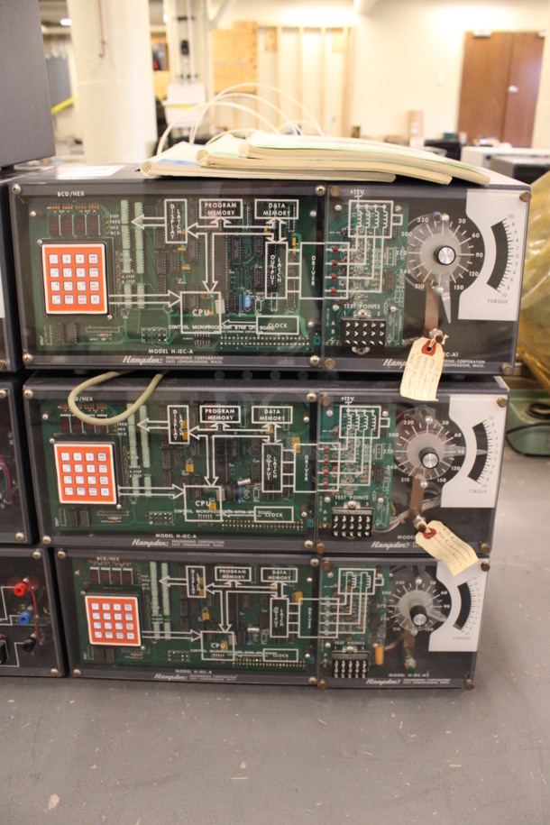 3 Hampden Model H-IEC-A Adjustable Frequency Speed Controllers. 19x9x7.5. 3 Times Your Bid! (Basement: Room 019)