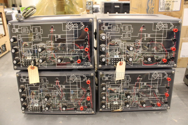 4 Hampden Model H-IEC-DC2 Controls. 12x8.5x7. 4 Times Your Bid! (Basement: Room 019)