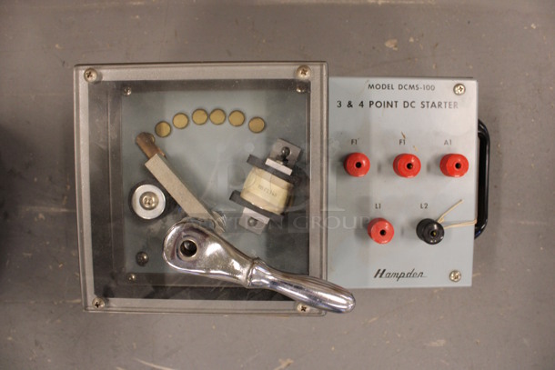 Hamden Model DCMS-100 3 & 4 Point DC Starter. 14x7x9. (Basement: Room 019) - Image 1 of 4