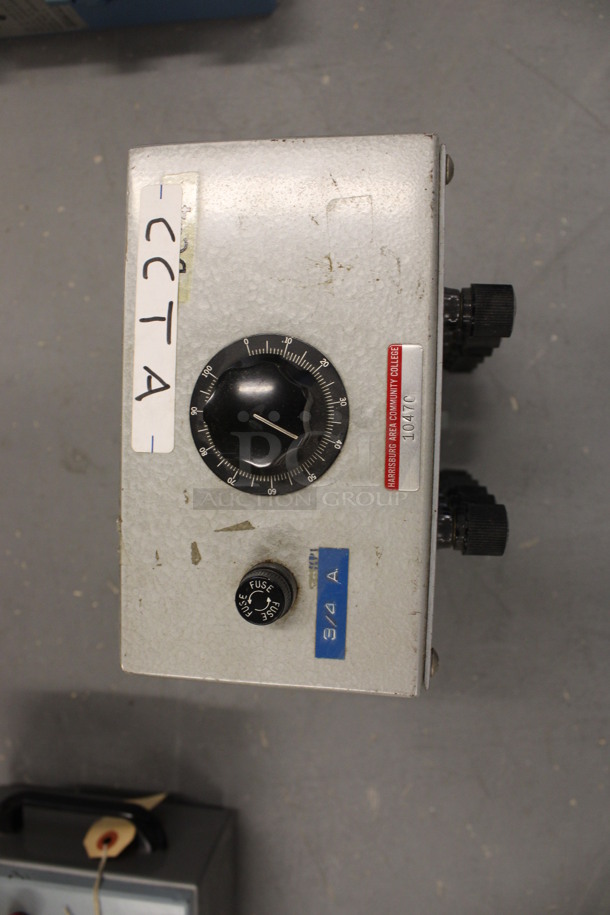 Hampden Model DCM-100 Dc Machine Control Panel. 7x10x6. (Basement: Room 019) - Image 4 of 4