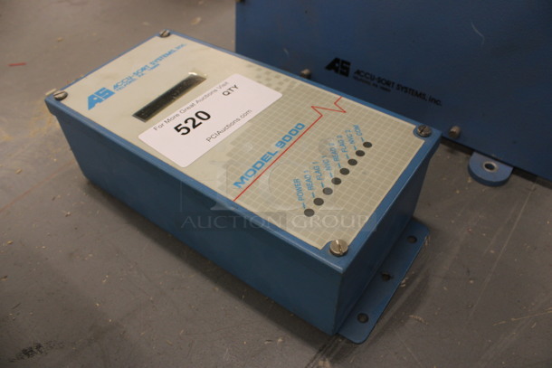 Accu-sort Model 9000 Panel. 5.5x4x12. (Basement: Room 019) - Image 2 of 3